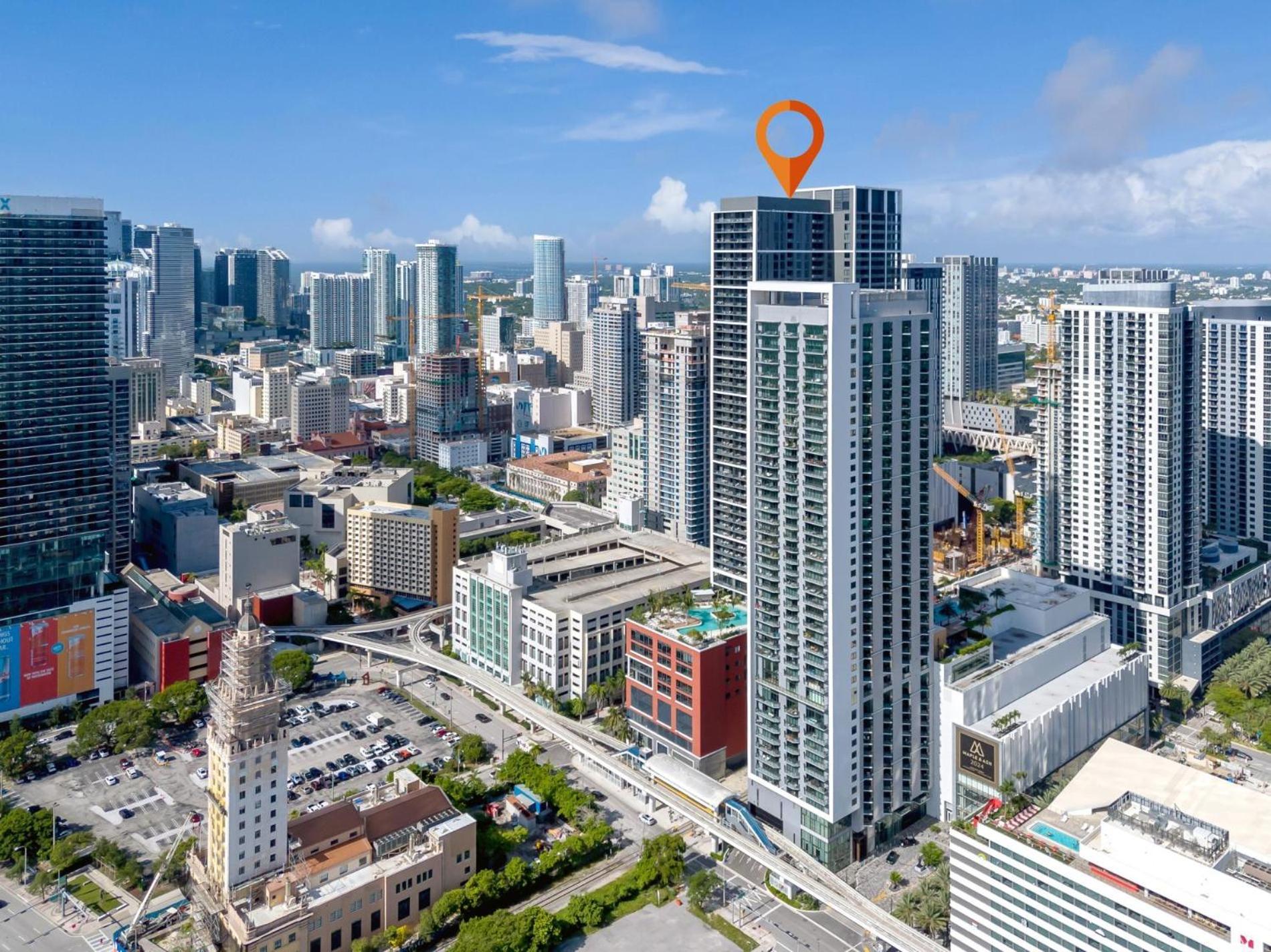 מיאמי Modern 1Br Apartment With Breathtaking Views Heart Of Downtown מראה חיצוני תמונה
