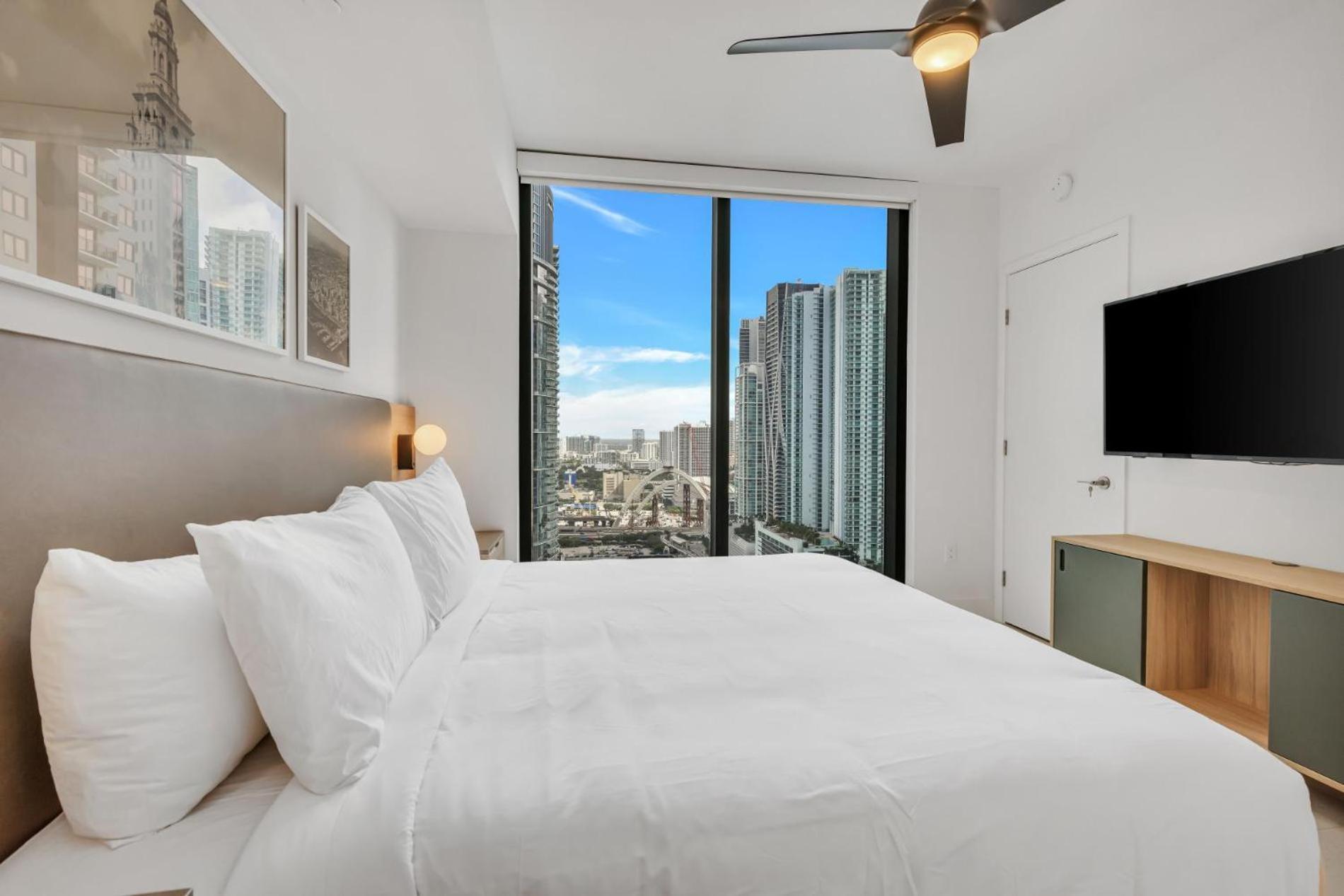 מיאמי Modern 1Br Apartment With Breathtaking Views Heart Of Downtown מראה חיצוני תמונה